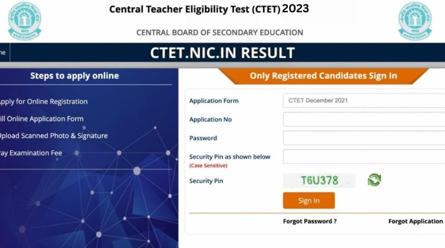 CTET 2023 Result